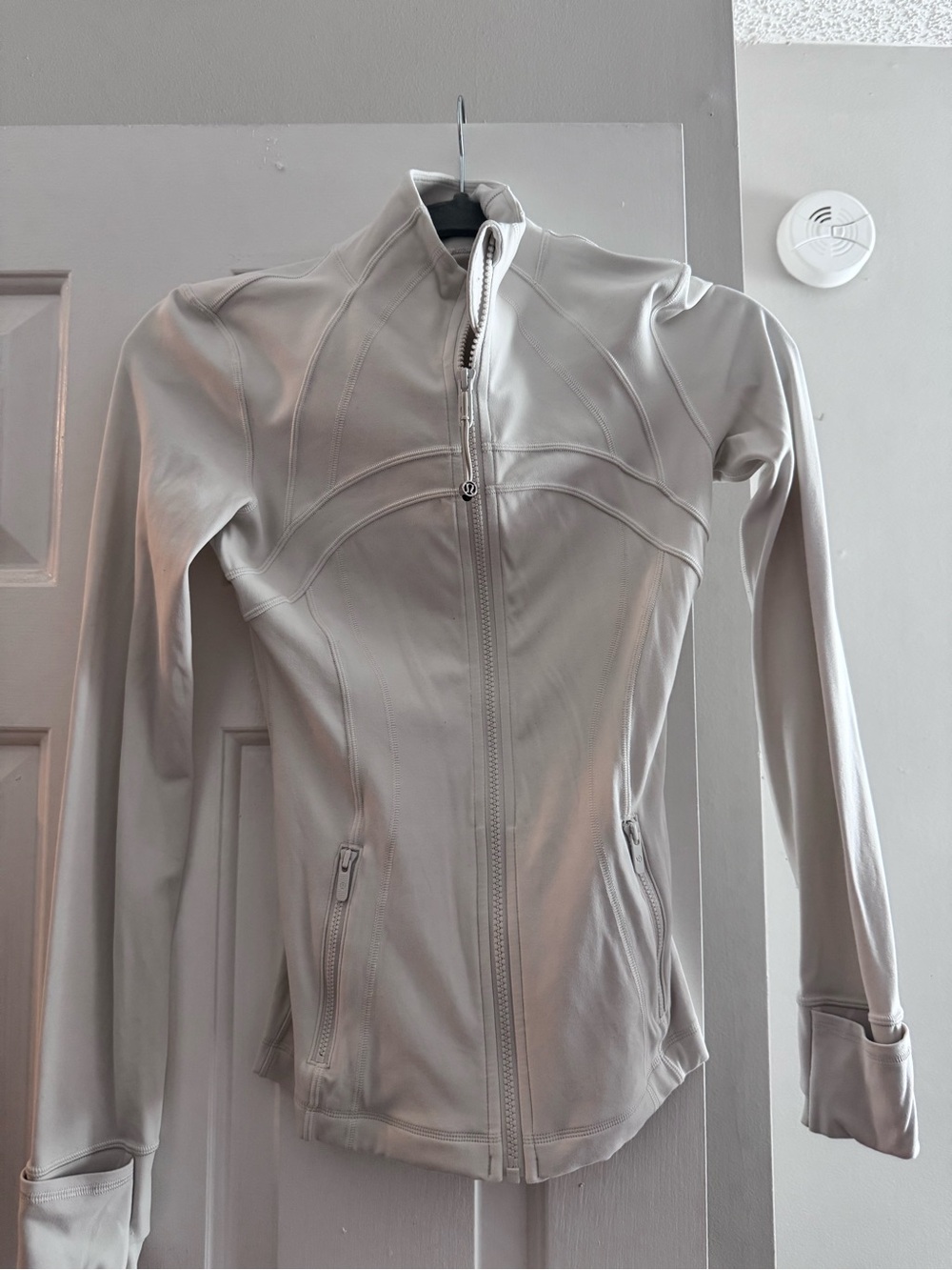 lululemon athletica Light Gray Full-Zip define Jacket